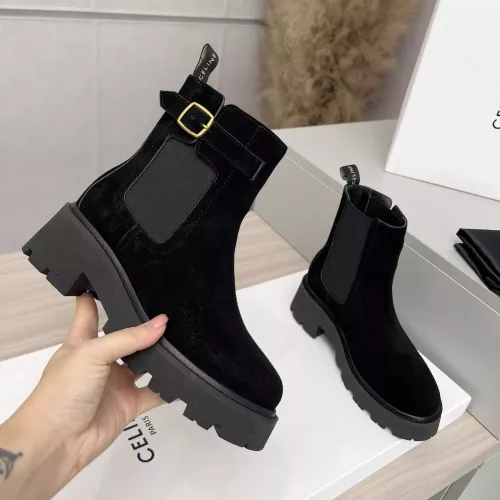 Wholesale Celine Boots For Women #1363285 $115.00 USD, Wholesale Quality Replica Celine Boots