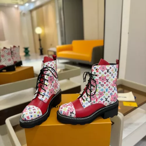 Wholesale Louis Vuitton Boots For Women #1363306 $155.00 USD, Wholesale Quality Replica Louis Vuitton Boots