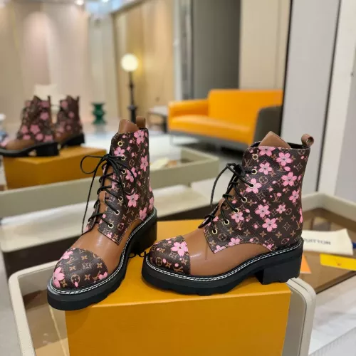 Wholesale Louis Vuitton Boots For Women #1363307 $155.00 USD, Wholesale Quality Replica Louis Vuitton Boots