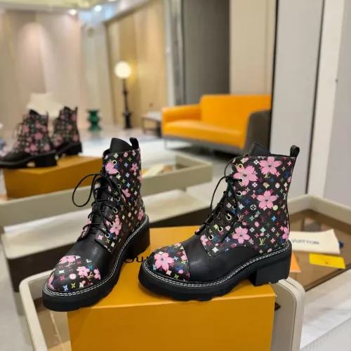 Wholesale Louis Vuitton Boots For Women #1363309 $155.00 USD, Wholesale Quality Replica Louis Vuitton Boots