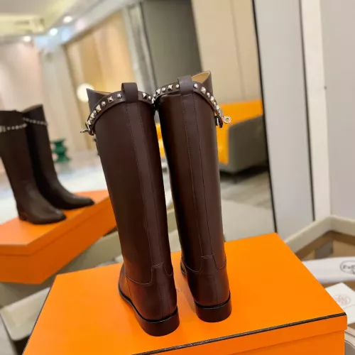 Replica Hermes Boots For Women #1363317 $235.00 USD for Wholesale