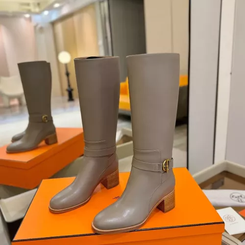 Replica Hermes Boots For Women #1363319 $245.00 USD for Wholesale
