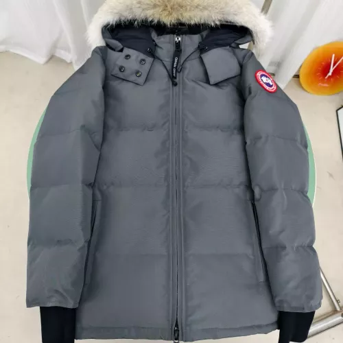 Wholesale Canada Goose Down Feather Coat Long Sleeved For Women #1363622 $160.00 USD, Wholesale Quality Replica Canada Goose Down Feather Coat