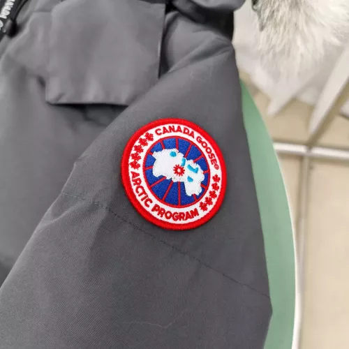Replica Canada Goose Down Feather Coat Long Sleeved For Women #1363622 $160.00 USD for Wholesale