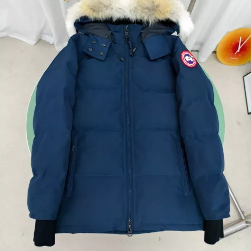 Wholesale Canada Goose Down Feather Coat Long Sleeved For Women #1363623 $160.00 USD, Wholesale Quality Replica Canada Goose Down Feather Coat