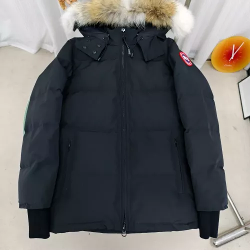 Wholesale Canada Goose Down Feather Coat Long Sleeved For Women #1363624 $160.00 USD, Wholesale Quality Replica Canada Goose Down Feather Coat