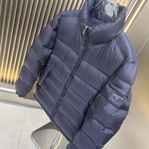 Replica Prada Down Feather Coat Long Sleeved For Men #1363649 $192.00 USD for Wholesale