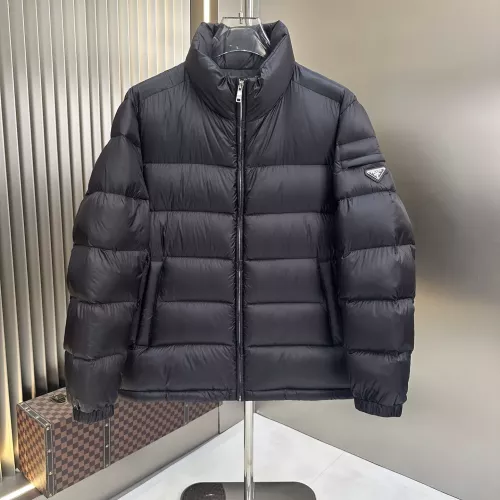 Wholesale Prada Down Feather Coat Long Sleeved For Men #1363650 $192.00 USD, Wholesale Quality Replica Prada Down Feather Coat