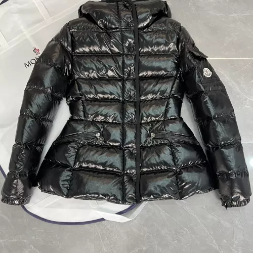 Wholesale Moncler Down Feather Coat Long Sleeved For Women #1363690 $160.00 USD, Wholesale Quality Replica Moncler Down Feather Coat