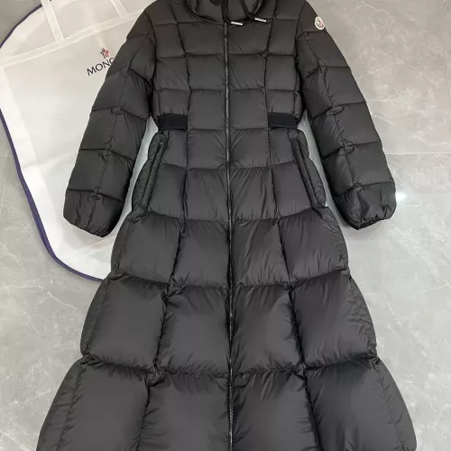 Wholesale Moncler Down Feather Coat Long Sleeved For Women #1363695 $192.00 USD, Wholesale Quality Replica Moncler Down Feather Coat