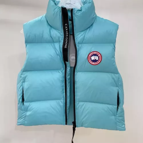 Wholesale Canada Goose Down Feather Coat Sleeveless For Women #1363739 $115.00 USD, Wholesale Quality Replica Canada Goose Down Feather Coat