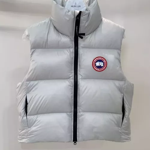 Replica Canada Goose Down Feather Coat Sleeveless For Women #1363740 $115.00 USD for Wholesale