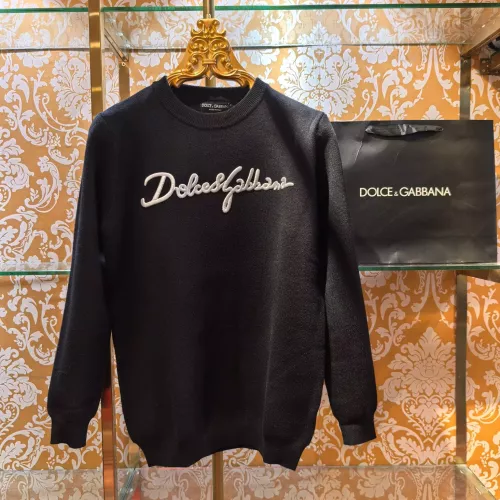 Wholesale Dolce &amp; Gabbana D&amp;G Sweaters Long Sleeved For Unisex #1363808 $80.00 USD, Wholesale Quality Replica Dolce &amp; Gabbana D&amp;G Sweaters