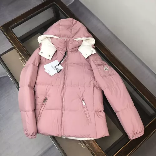 Wholesale Moncler Down Feather Coat Long Sleeved For Women #1363898 $190.00 USD, Wholesale Quality Replica Moncler Down Feather Coat