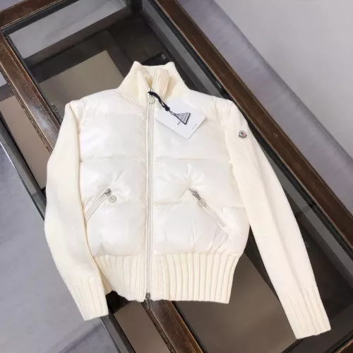 Wholesale Moncler Down Feather Coat Long Sleeved For Women #1363954 $132.00 USD, Wholesale Quality Replica Moncler Down Feather Coat