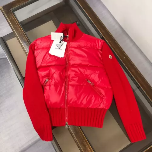 Wholesale Moncler Down Feather Coat Long Sleeved For Women #1363958 $132.00 USD, Wholesale Quality Replica Moncler Down Feather Coat