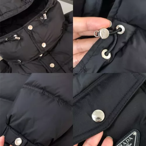 Replica Prada Down Feather Coat Long Sleeved For Men #1363998 $230.00 USD for Wholesale