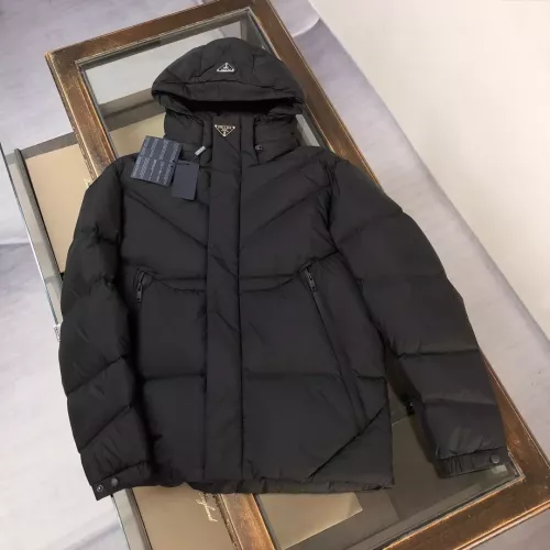 Wholesale Prada Down Feather Coat Long Sleeved For Unisex #1364001 $230.00 USD, Wholesale Quality Replica Prada Down Feather Coat