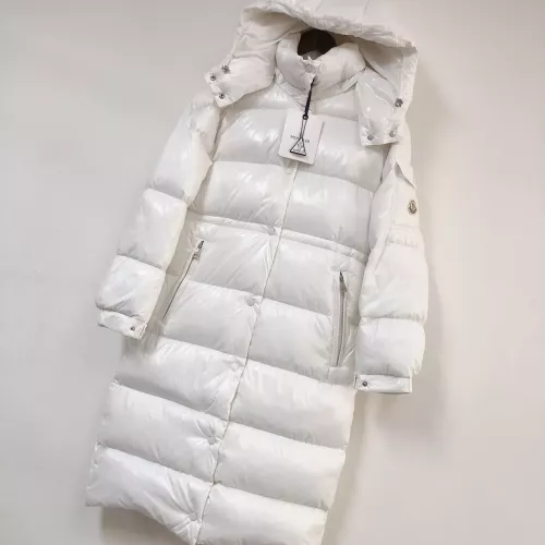 Wholesale Moncler Down Feather Coat Long Sleeved For Women #1364006 $180.00 USD, Wholesale Quality Replica Moncler Down Feather Coat