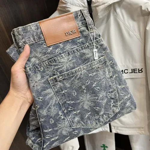 Wholesale Christian Dior Jeans For Men #1364096 $96.00 USD, Wholesale Quality Replica Christian Dior Jeans