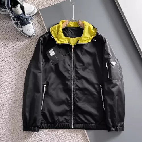 Wholesale Prada Jackets Long Sleeved For Men #1364129 $80.00 USD, Wholesale Quality Replica Prada Jackets