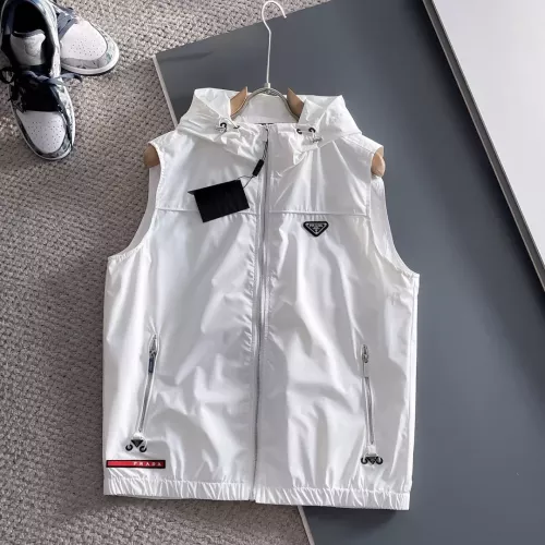 Wholesale Prada Jackets Sleeveless For Men #1364186 $68.00 USD, Wholesale Quality Replica Prada Jackets