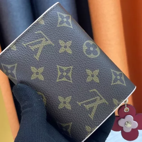 Replica Louis Vuitton LV Wallets In Red #1364193 $32.00 USD for Wholesale