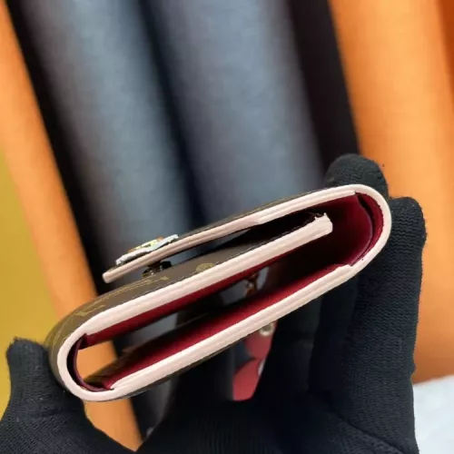 Replica Louis Vuitton LV Wallets In Red #1364193 $32.00 USD for Wholesale