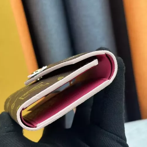 Replica Louis Vuitton LV Wallets In Rose Red #1364195 $32.00 USD for Wholesale