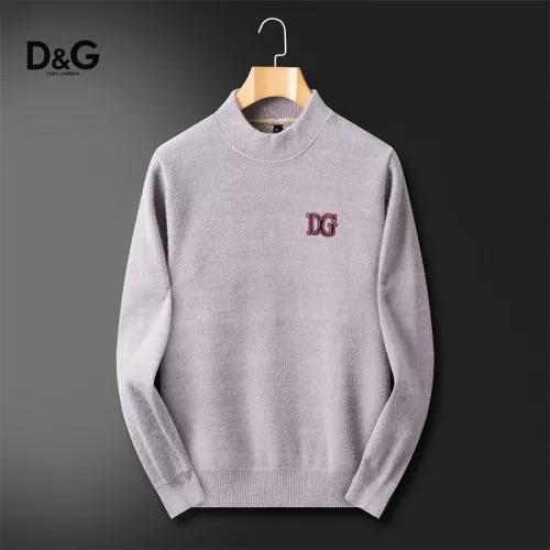 Wholesale Dolce &amp; Gabbana D&amp;G Sweaters Long Sleeved For Men #1364238 $52.00 USD, Wholesale Quality Replica Dolce &amp; Gabbana D&amp;G Sweaters