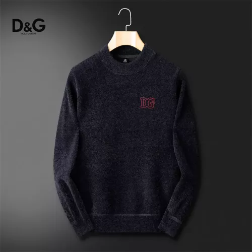 Wholesale Dolce &amp; Gabbana D&amp;G Sweaters Long Sleeved For Men #1364243 $52.00 USD, Wholesale Quality Replica Dolce &amp; Gabbana D&amp;G Sweaters