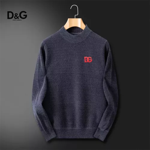Wholesale Dolce &amp; Gabbana D&amp;G Sweaters Long Sleeved For Men #1364253 $52.00 USD, Wholesale Quality Replica Dolce &amp; Gabbana D&amp;G Sweaters