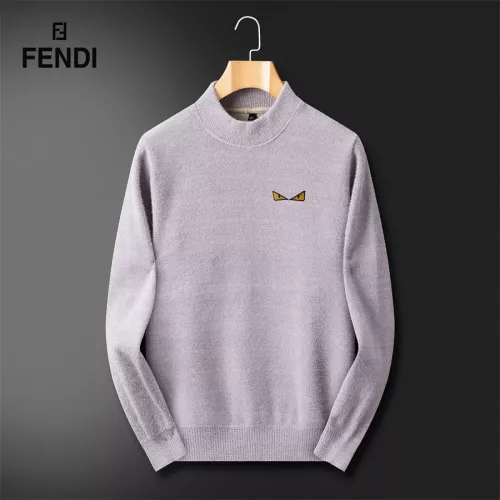 Wholesale Fendi Sweaters Long Sleeved For Men #1364264 $52.00 USD, Wholesale Quality Replica Fendi Sweaters