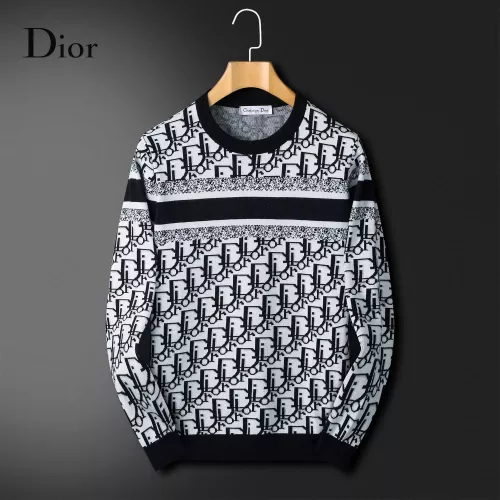 Wholesale Christian Dior Sweaters Long Sleeved For Men #1364291 $52.00 USD, Wholesale Quality Replica Christian Dior Sweaters
