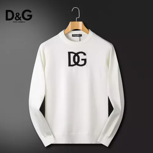 Wholesale Dolce &amp; Gabbana D&amp;G Sweaters Long Sleeved For Men #1364295 $52.00 USD, Wholesale Quality Replica Dolce &amp; Gabbana D&amp;G Sweaters