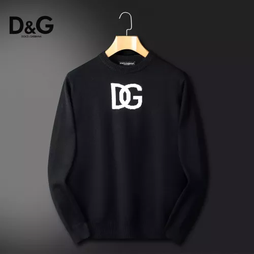 Wholesale Dolce &amp; Gabbana D&amp;G Sweaters Long Sleeved For Men #1364296 $52.00 USD, Wholesale Quality Replica Dolce &amp; Gabbana D&amp;G Sweaters