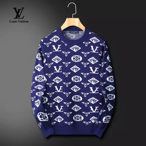 Wholesale Louis Vuitton LV Sweaters Long Sleeved For Men #1364297 $52.00 USD, Wholesale Quality Replica Louis Vuitton LV Sweaters