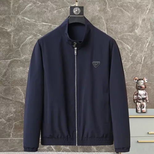 Wholesale Prada Jackets Long Sleeved For Men #1364320 $92.00 USD, Wholesale Quality Replica Prada Jackets