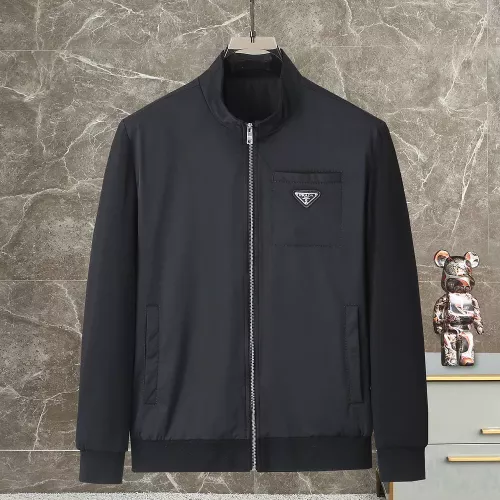 Wholesale Prada Jackets Long Sleeved For Men #1364327 $92.00 USD, Wholesale Quality Replica Prada Jackets