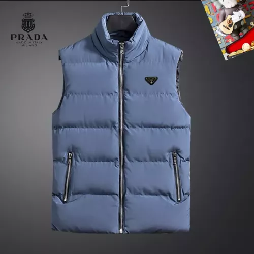 Wholesale Prada Jackets Sleeveless For Men #1364357 $56.00 USD, Wholesale Quality Replica Prada Jackets