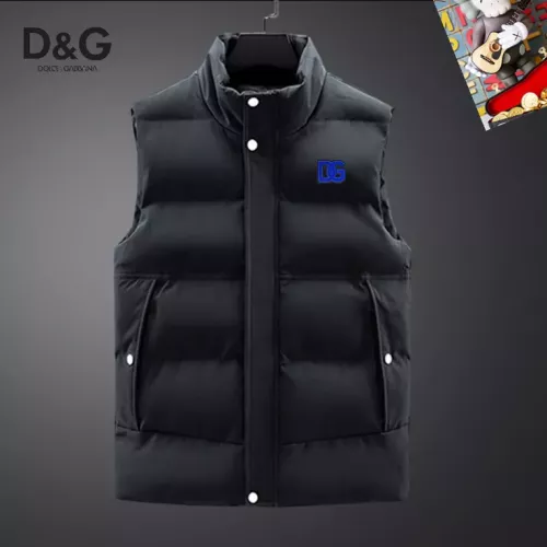 Wholesale Dolce &amp; Gabbana D&amp;G Jackets Sleeveless For Men #1364365 $56.00 USD, Wholesale Quality Replica Dolce &amp; Gabbana D&amp;G Jackets