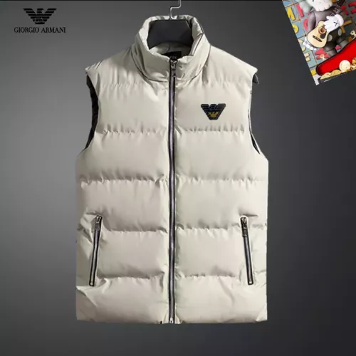 Wholesale Armani Jackets Sleeveless For Men #1364385 $56.00 USD, Wholesale Quality Replica Armani Jackets