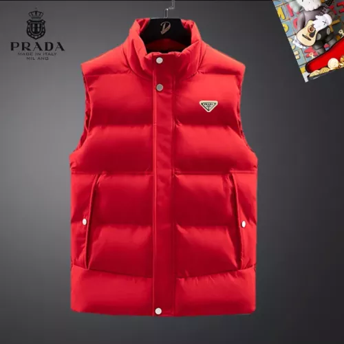 Wholesale Prada Jackets Sleeveless For Men #1364403 $56.00 USD, Wholesale Quality Replica Prada Jackets