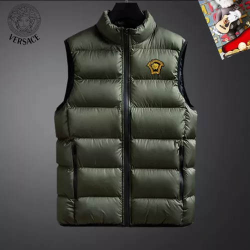 Wholesale Versace Jackets Sleeveless For Men #1364409 $56.00 USD, Wholesale Quality Replica Versace Jackets