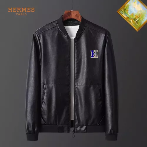 Wholesale Hermes Jackets Long Sleeved For Men #1364470 $60.00 USD, Wholesale Quality Replica Hermes Jackets