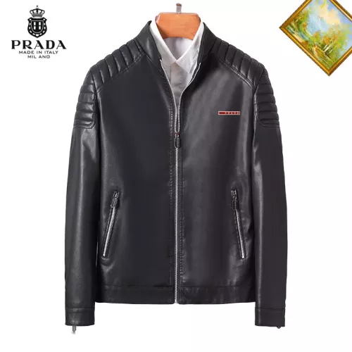 Wholesale Prada Jackets Long Sleeved For Men #1364474 $60.00 USD, Wholesale Quality Replica Prada Jackets