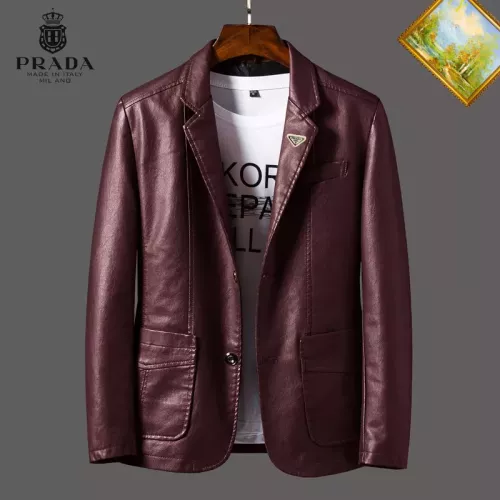 Wholesale Prada Jackets Long Sleeved For Men #1364484 $60.00 USD, Wholesale Quality Replica Prada Jackets