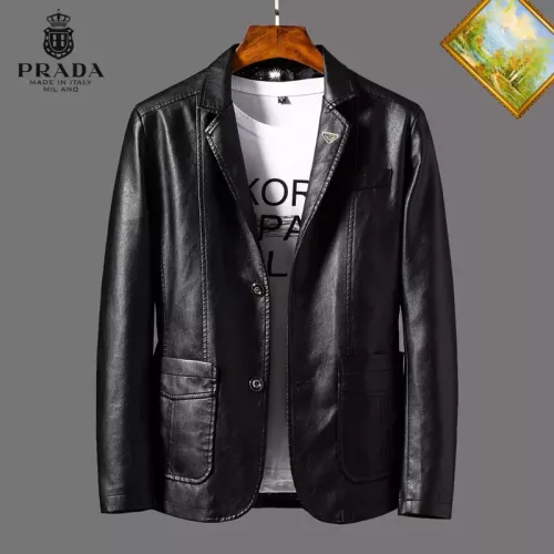 Wholesale Prada Jackets Long Sleeved For Men #1364486 $60.00 USD, Wholesale Quality Replica Prada Jackets