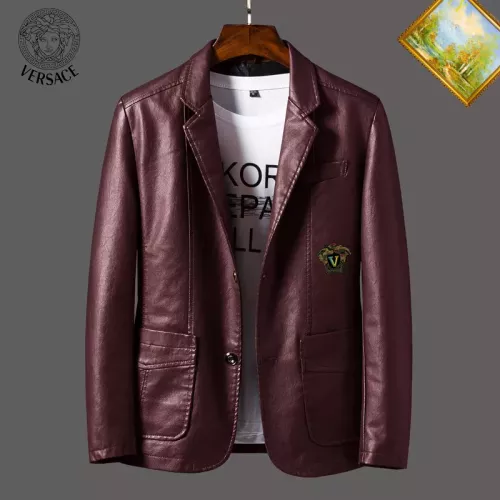 Wholesale Versace Jackets Long Sleeved For Men #1364487 $60.00 USD, Wholesale Quality Replica Versace Jackets