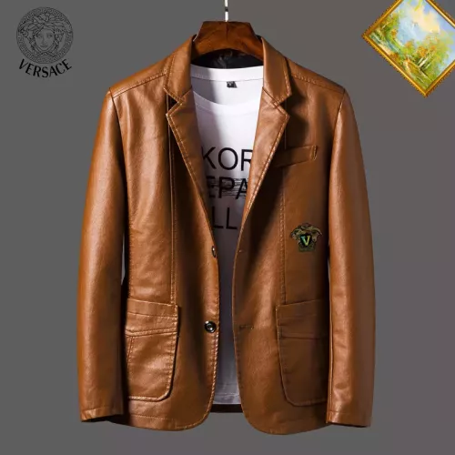 Wholesale Versace Jackets Long Sleeved For Men #1364488 $60.00 USD, Wholesale Quality Replica Versace Jackets